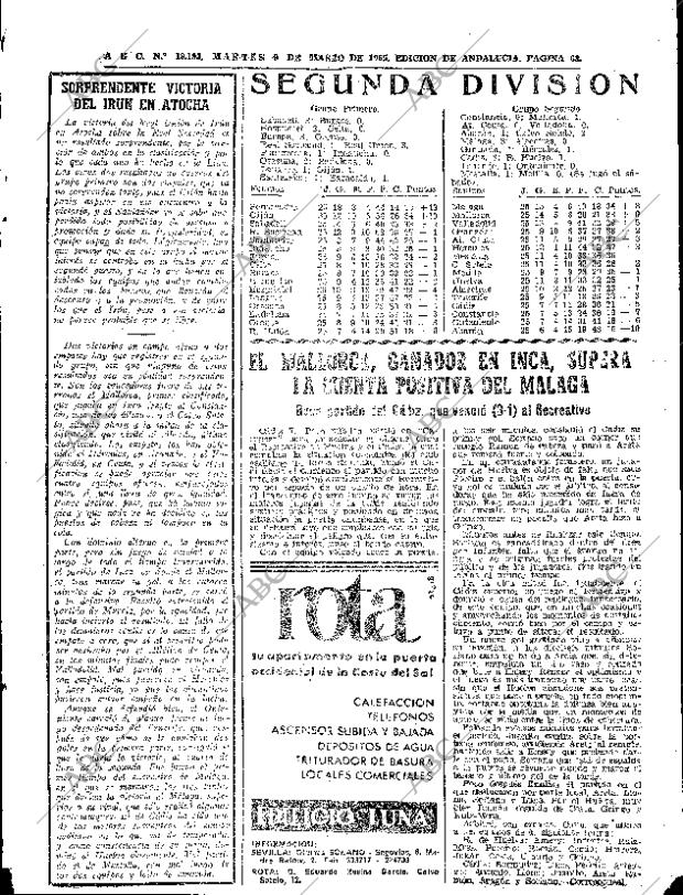 ABC SEVILLA 09-03-1965 página 63