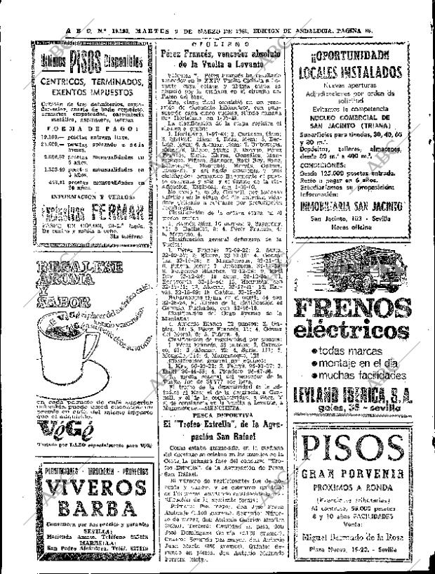 ABC SEVILLA 09-03-1965 página 66