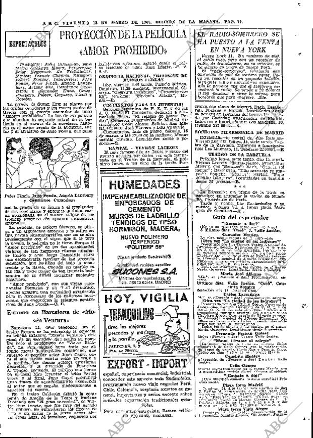 ABC MADRID 12-03-1965 página 79