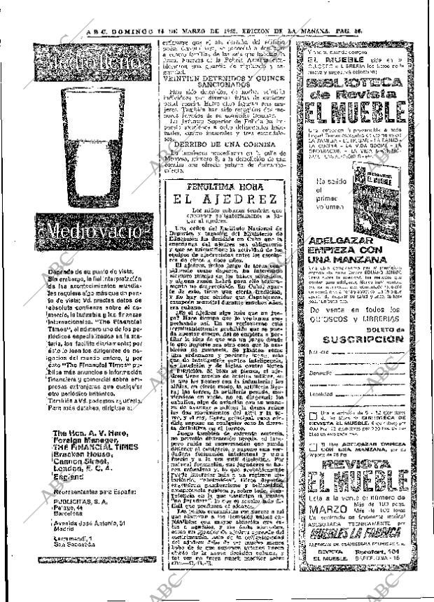 ABC MADRID 14-03-1965 página 86