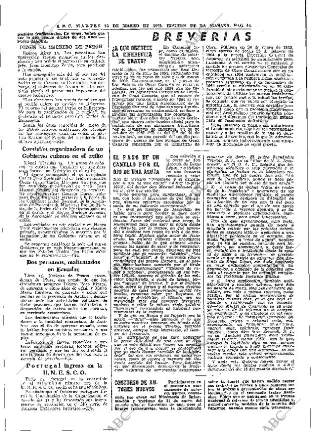 ABC MADRID 16-03-1965 página 48