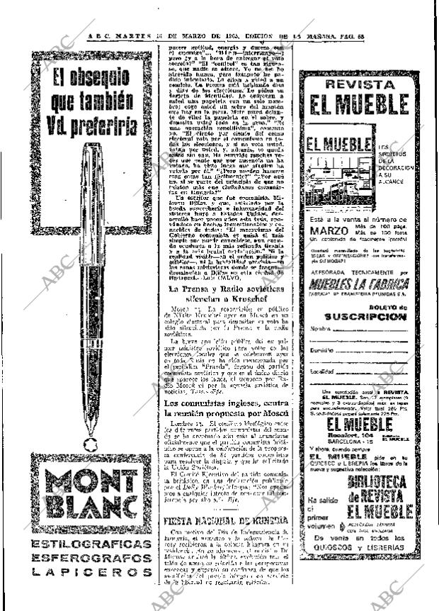 ABC MADRID 16-03-1965 página 58