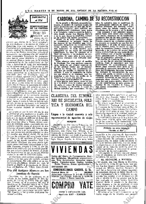 ABC MADRID 16-03-1965 página 69