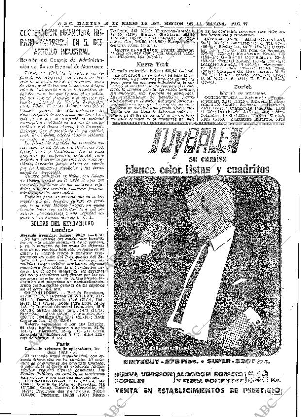 ABC MADRID 16-03-1965 página 77