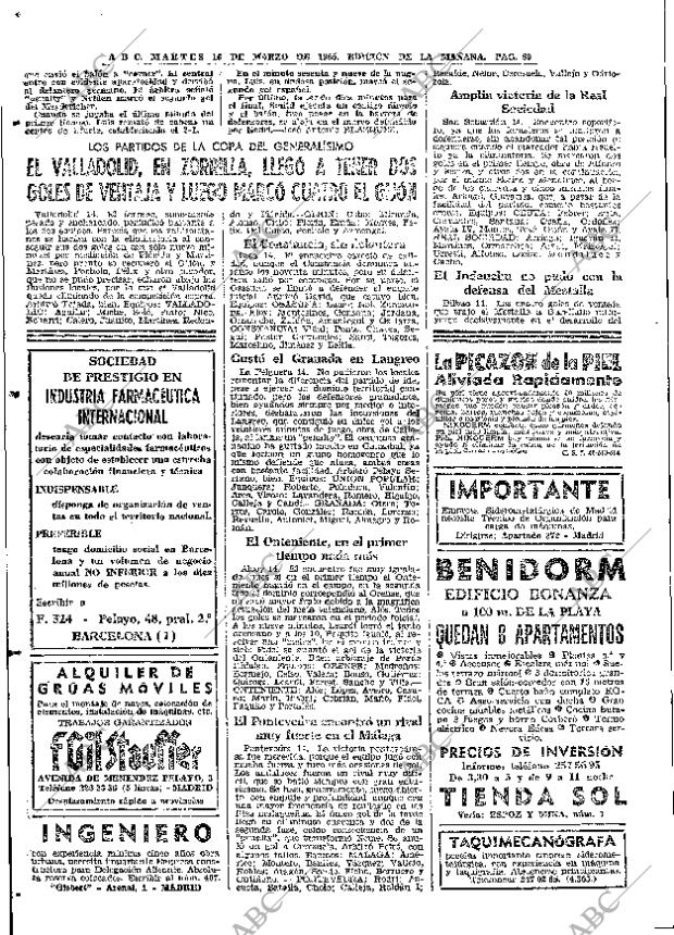 ABC MADRID 16-03-1965 página 80