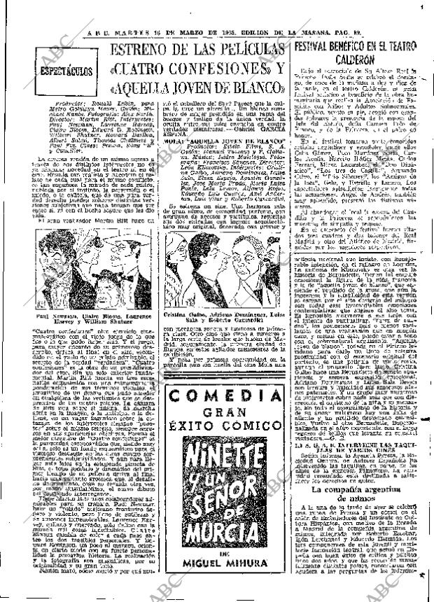 ABC MADRID 16-03-1965 página 89
