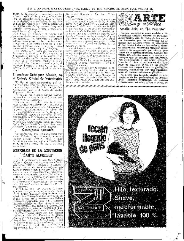 ABC SEVILLA 17-03-1965 página 47