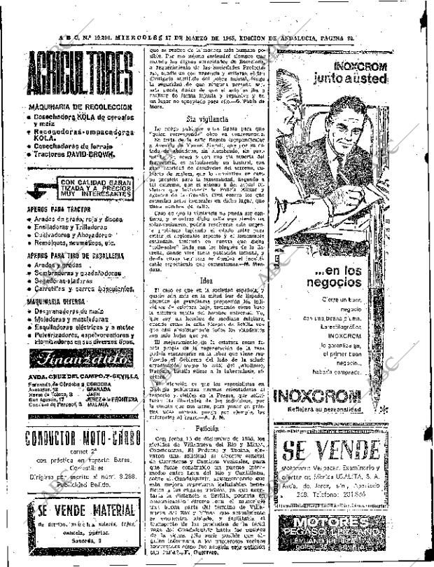 ABC SEVILLA 17-03-1965 página 60