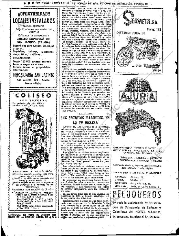ABC SEVILLA 18-03-1965 página 26