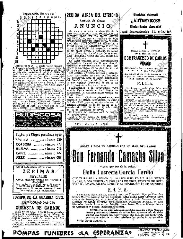 ABC SEVILLA 19-03-1965 página 73