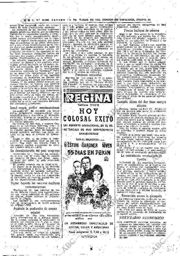 ABC SEVILLA 20-03-1965 página 46