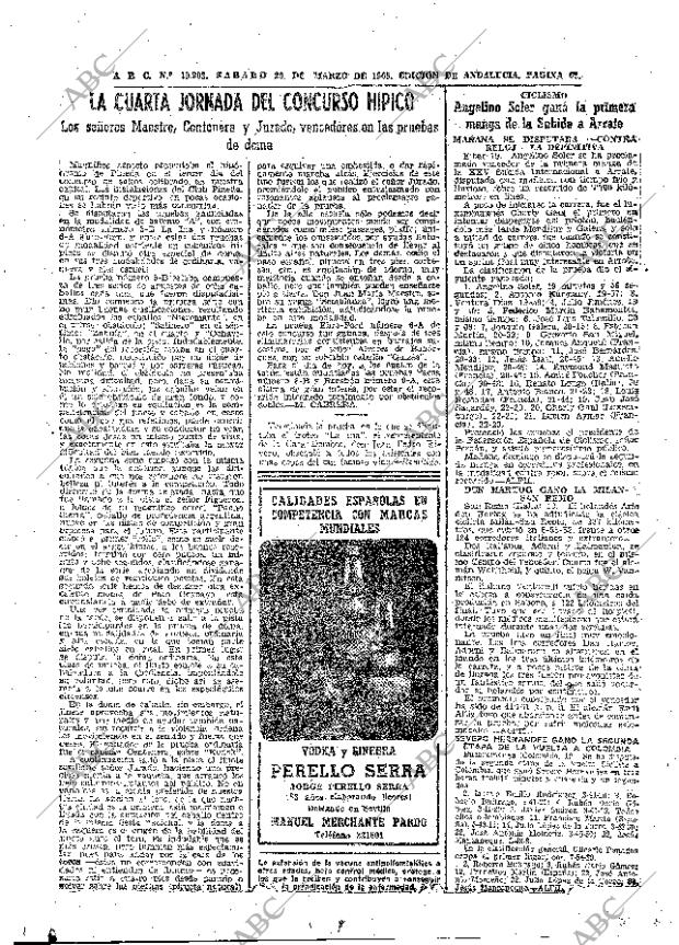 ABC SEVILLA 20-03-1965 página 67