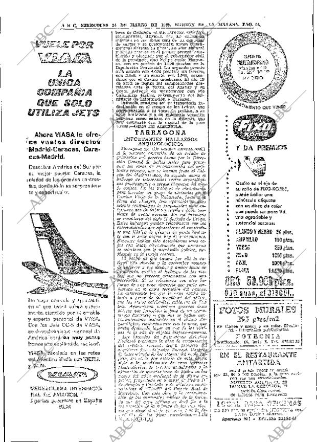 ABC MADRID 24-03-1965 página 64