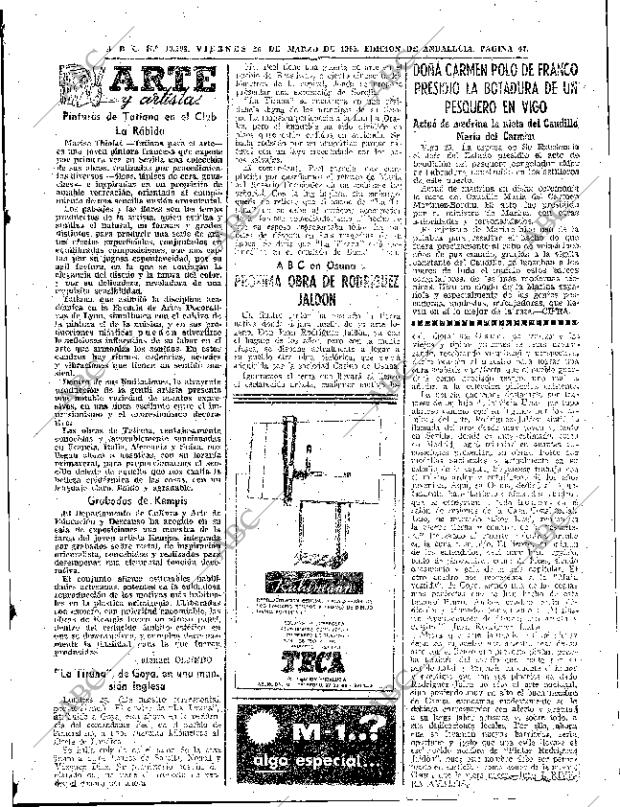 ABC SEVILLA 26-03-1965 página 47
