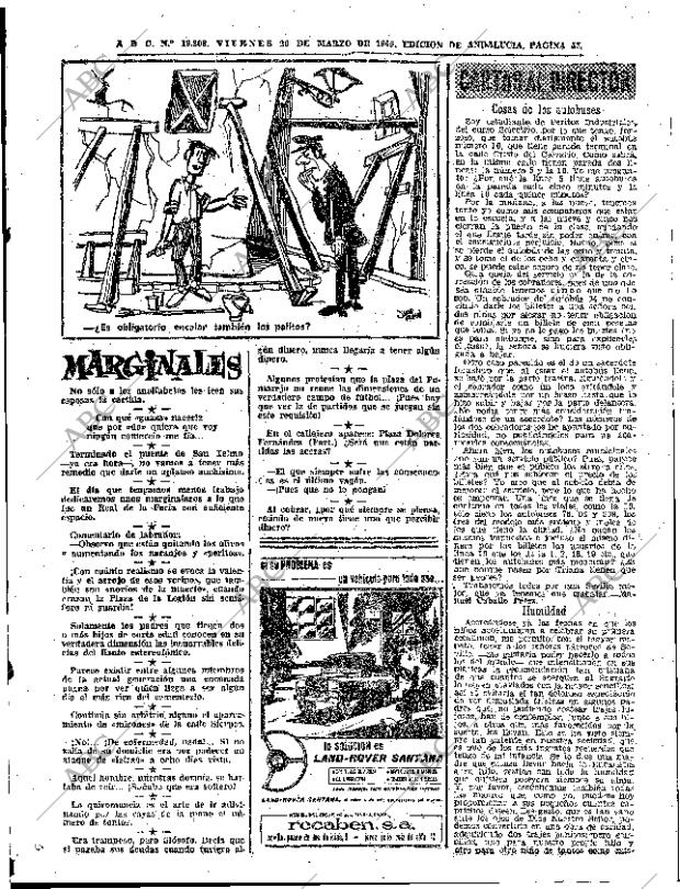 ABC SEVILLA 26-03-1965 página 55
