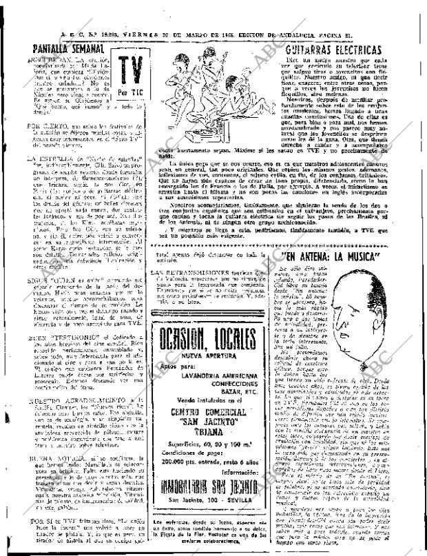 ABC SEVILLA 26-03-1965 página 61