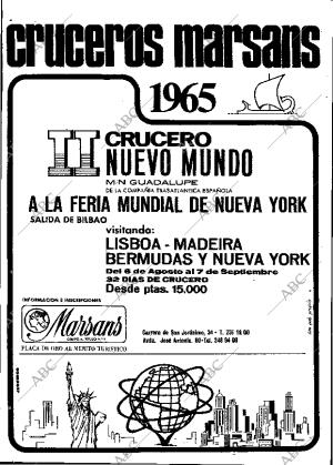 ABC MADRID 27-03-1965 página 20