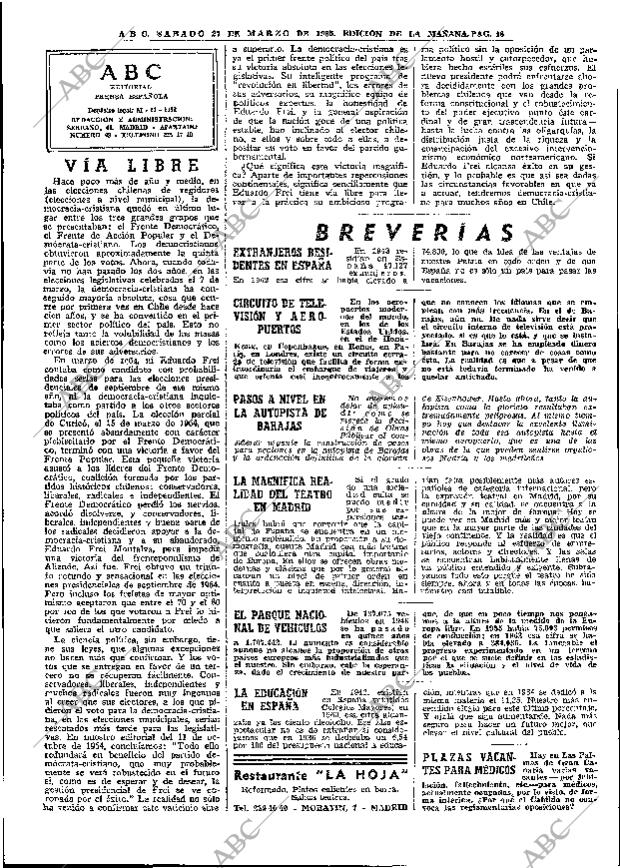 ABC MADRID 27-03-1965 página 48