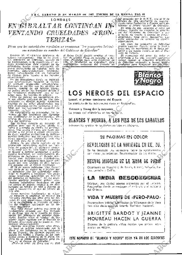 ABC MADRID 27-03-1965 página 57