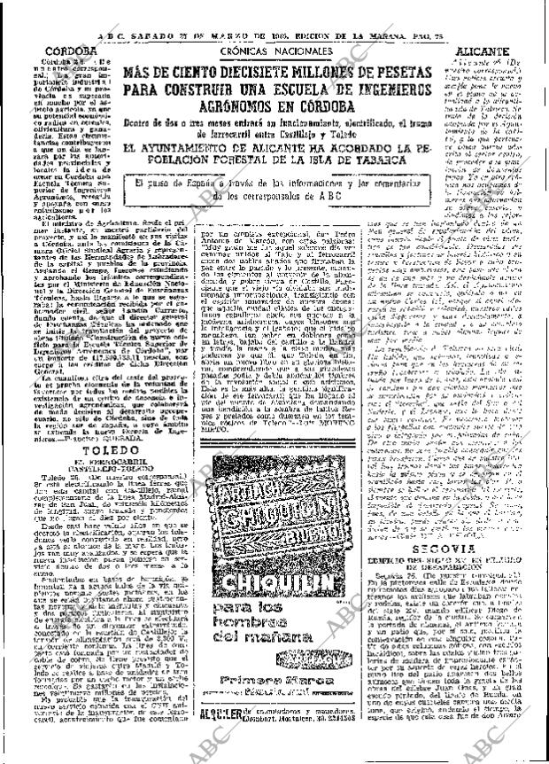 ABC MADRID 27-03-1965 página 75