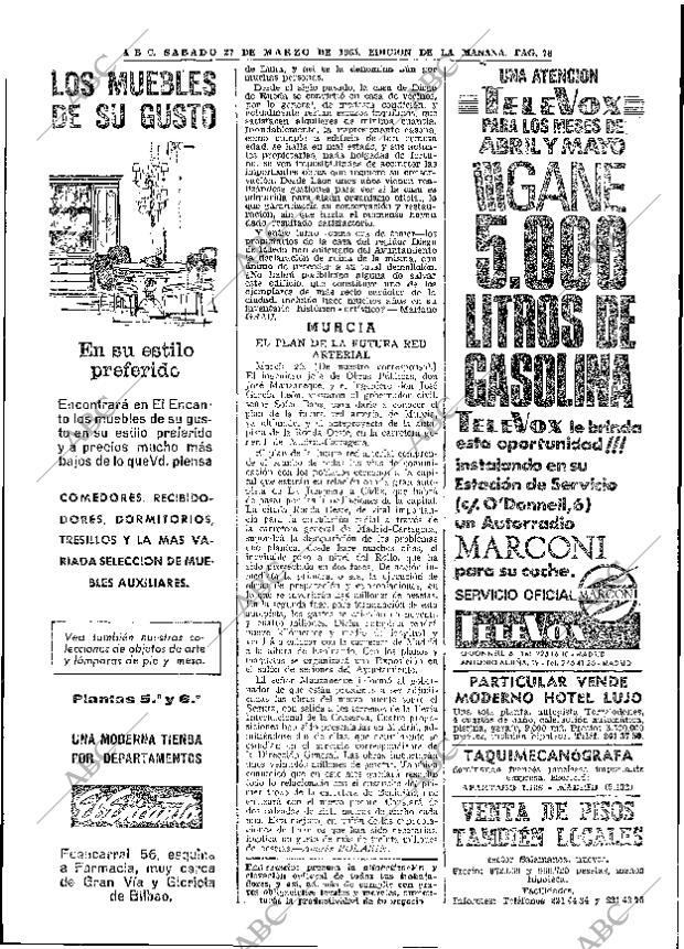 ABC MADRID 27-03-1965 página 76