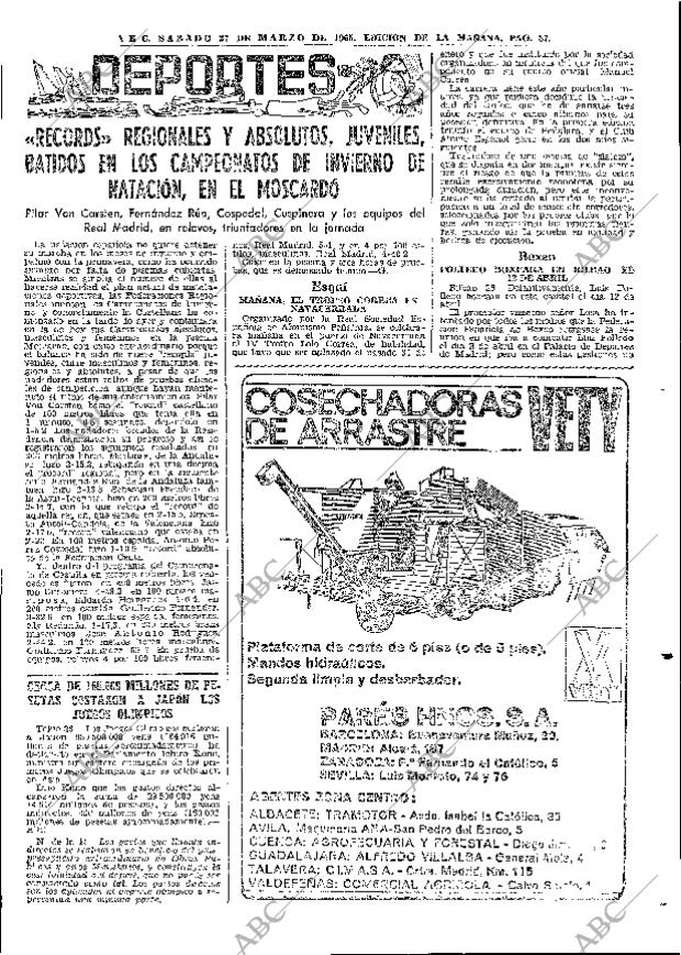 ABC MADRID 27-03-1965 página 87