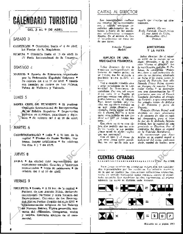 BLANCO Y NEGRO MADRID 27-03-1965 página 4