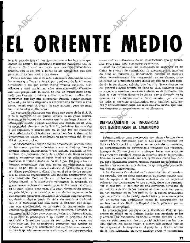 BLANCO Y NEGRO MADRID 27-03-1965 página 77