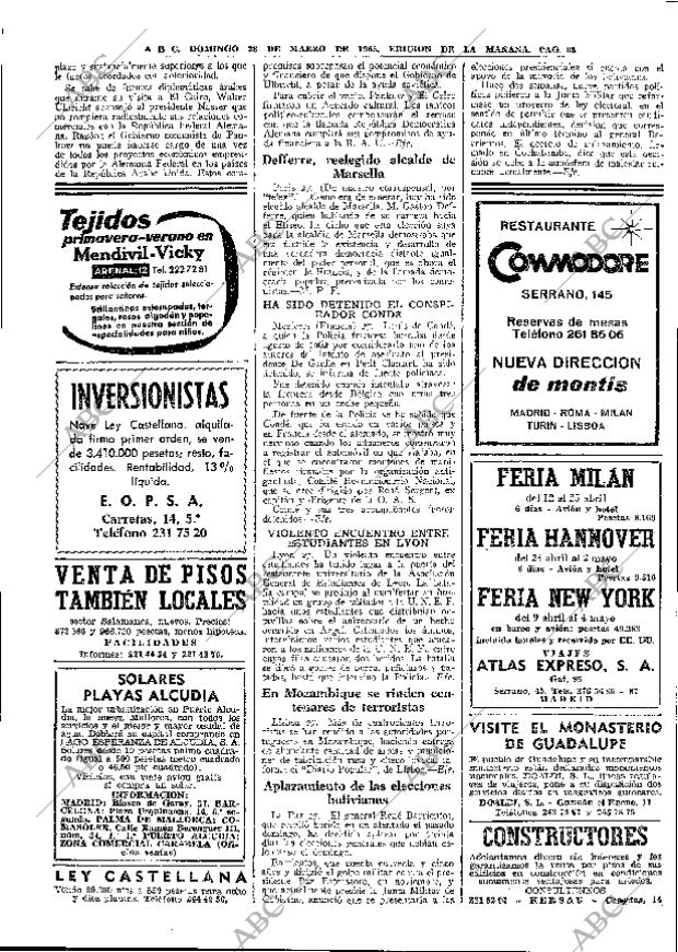 ABC MADRID 28-03-1965 página 68