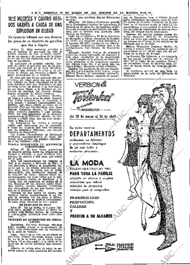 ABC MADRID 28-03-1965 página 79