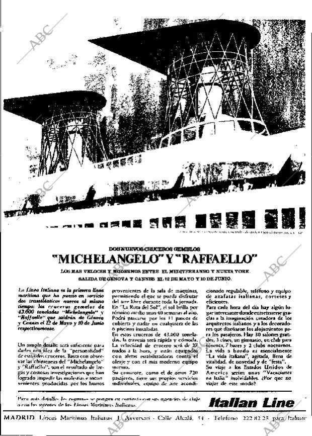 ABC MADRID 31-03-1965 página 22