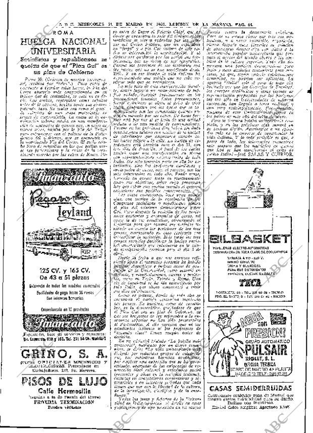 ABC MADRID 31-03-1965 página 44