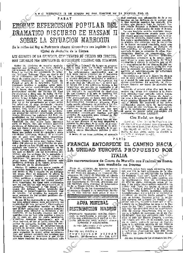 ABC MADRID 31-03-1965 página 45