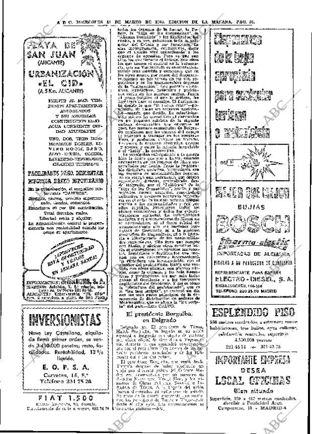 ABC MADRID 31-03-1965 página 50