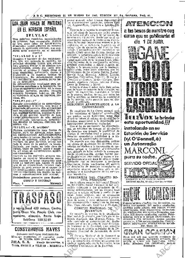 ABC MADRID 31-03-1965 página 52