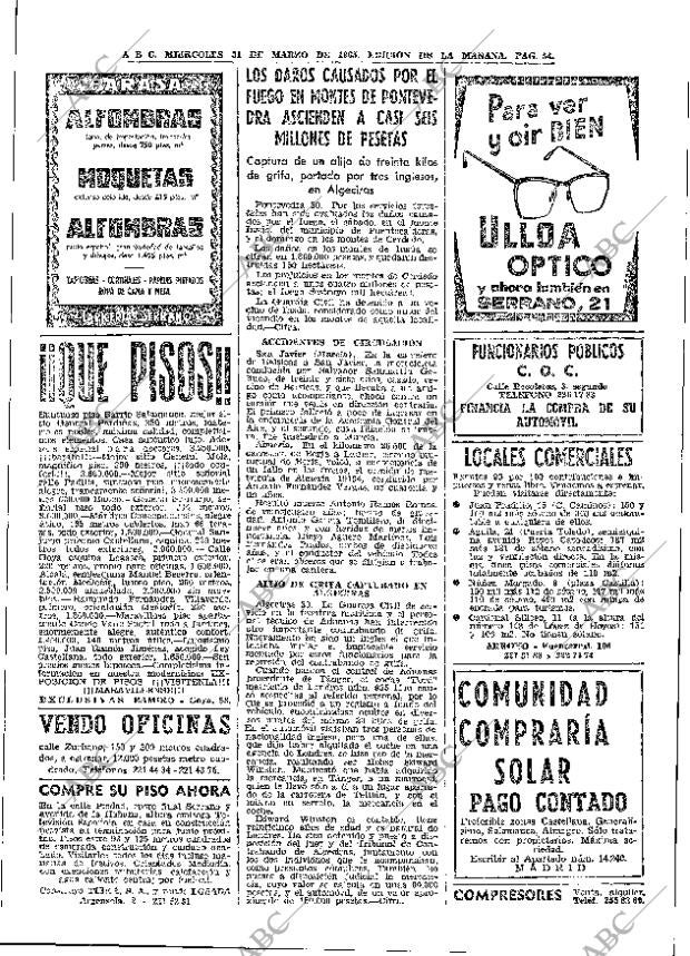 ABC MADRID 31-03-1965 página 54
