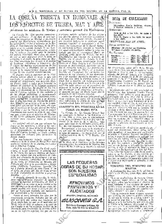 ABC MADRID 31-03-1965 página 55