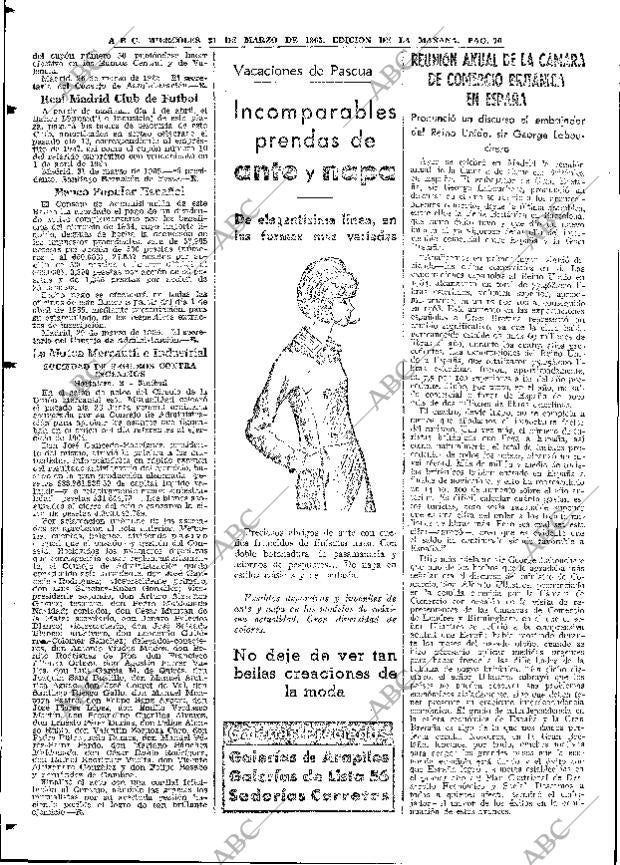 ABC MADRID 31-03-1965 página 70