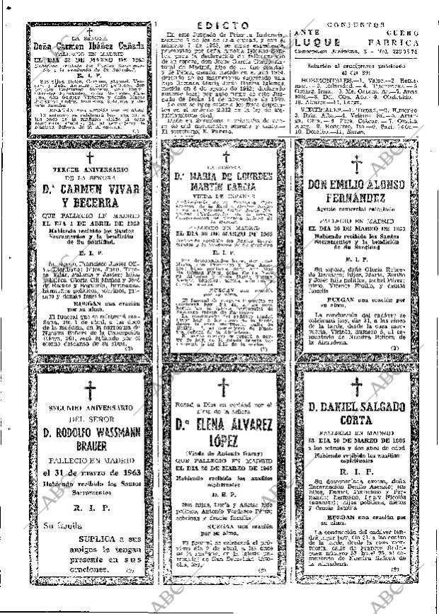 ABC MADRID 31-03-1965 página 92