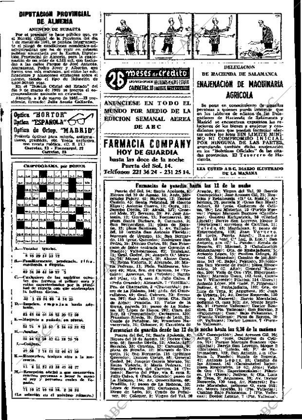 ABC MADRID 31-03-1965 página 95