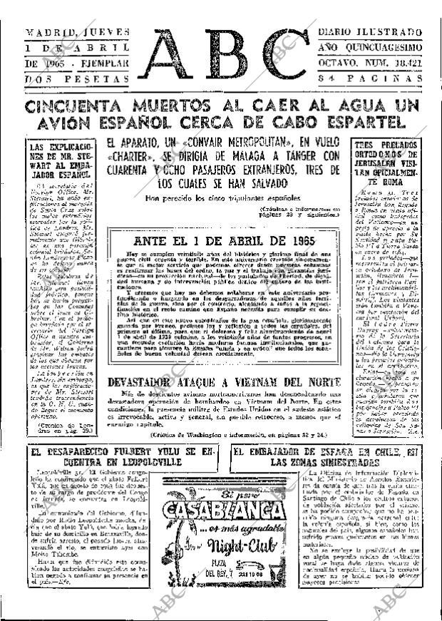 ABC MADRID 01-04-1965 página 27