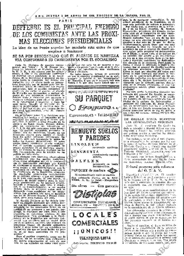 ABC MADRID 01-04-1965 página 35