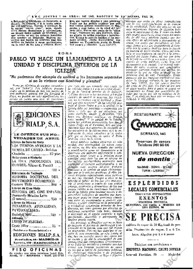 ABC MADRID 01-04-1965 página 38