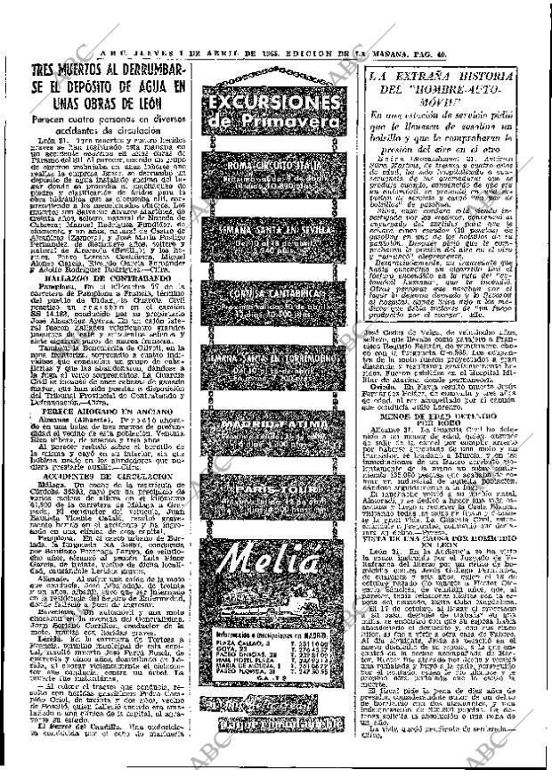 ABC MADRID 01-04-1965 página 40