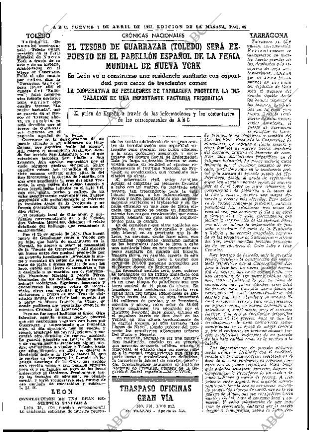 ABC MADRID 01-04-1965 página 45