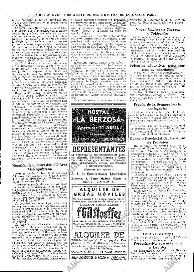 ABC MADRID 01-04-1965 página 51