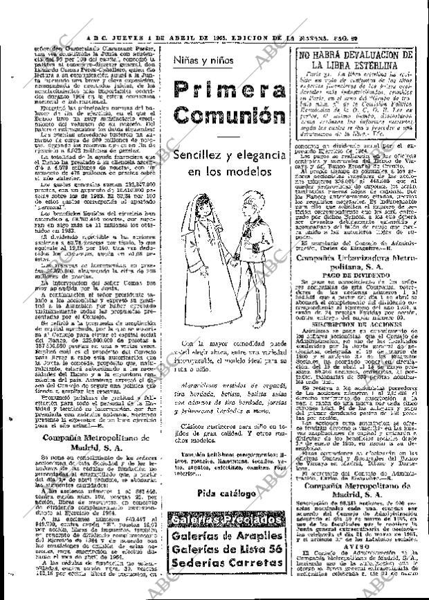 ABC MADRID 01-04-1965 página 60