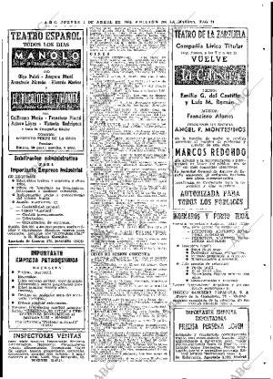 ABC MADRID 01-04-1965 página 71