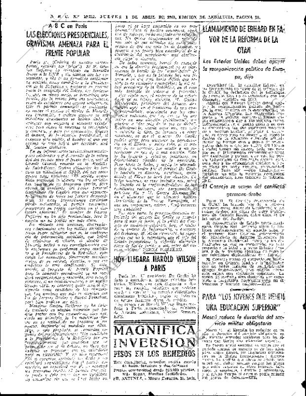 ABC SEVILLA 01-04-1965 página 20