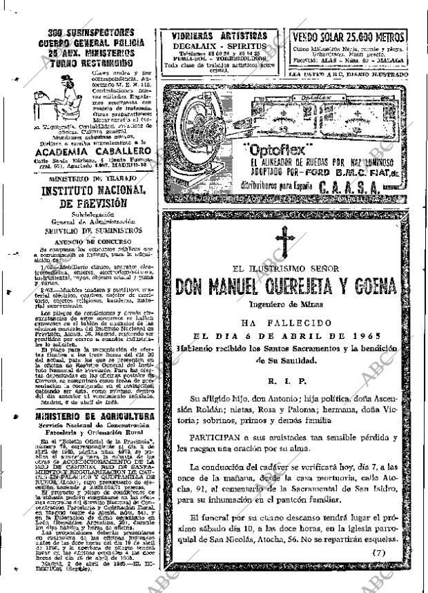 ABC MADRID 07-04-1965 página 110